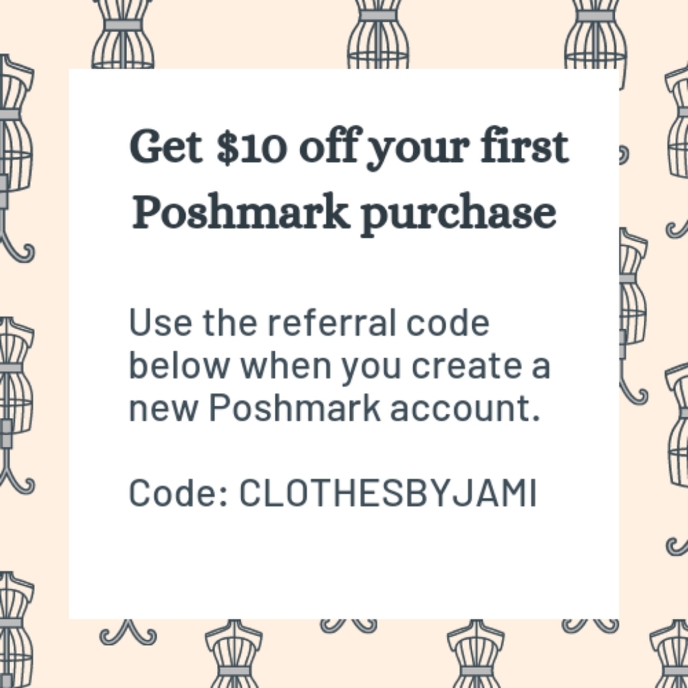 $10 off first time Poshmark purchase